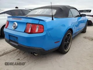 2011 Ford Mustang V6 with VIN 1ZVBP8EM0B5126716, listed as a Copart auction lot 76779624 with Not provided miles and Non repairable. Bid and sale history available at DreamBid. Image 3.