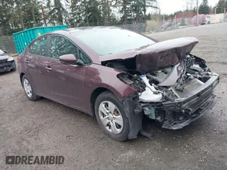 2018 Kia Forte LX with VIN 3KPFK4A79JE273759, listed as a IAAI auction lot 41915216 with 1 mi miles. Bid and sale history available at carsss.com. Image 1.