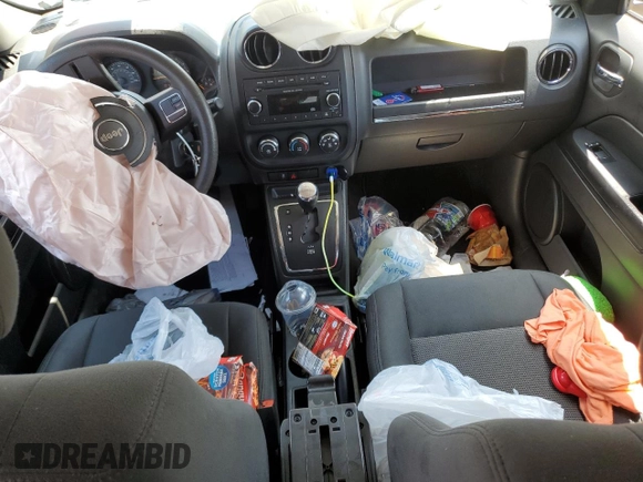 2014 Jeep Patriot Sport with VIN 1C4NJPBA4ED715106, listed as a Copart auction lot 58705135 with 87,819 mi miles and Salvage title. Bid and sale history available at DreamBid. Image 8.
