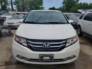 2015 Honda Odyssey Touring Elite с VIN 5FNRL5H98FB071942, выставлен на аукционе Copart как лот 57132464 с пробегом 148 015 миль миль и Списание • Salvage title. История ставок и продаж доступна на DreamBid. Изображение 5.
