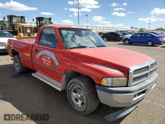 1997 Dodge 1500 z VIN 1B7HC16Y3VS118908, wystawiony jako Copart lot #72258754 z przebiegiem 154 070 mil mil oraz Czysty tytuł • Clean title. Historia ofert i sprzedaży dostępna na DreamBid. Obrazek 4.