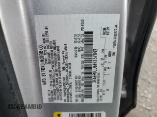 2015 Ford Fusion S Hybrid with VIN 3FA6P0UU6FR157842, listed as a Copart auction lot 83024044 with 0 mi miles and Salvage Title. Bid and sale history available at carsss.com. Image 12.