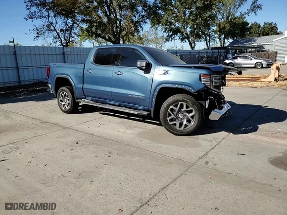 2024 GMC Sierra 1500 SLT with VIN 3GTUUDE88RG260831, listed as a Copart auction lot 70599184 with 1,148 mi miles and Salvage Title. Bid and sale history available at carsss.com. Image 11.