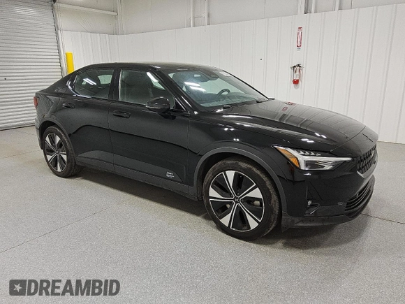 2023 Polestar 2 with VIN YSMEG3KA0PL142712, listed as a Copart auction lot 54700335 with 117,777 mi miles and Clean Title. Bid and sale history available at DreamBid. Image 4.