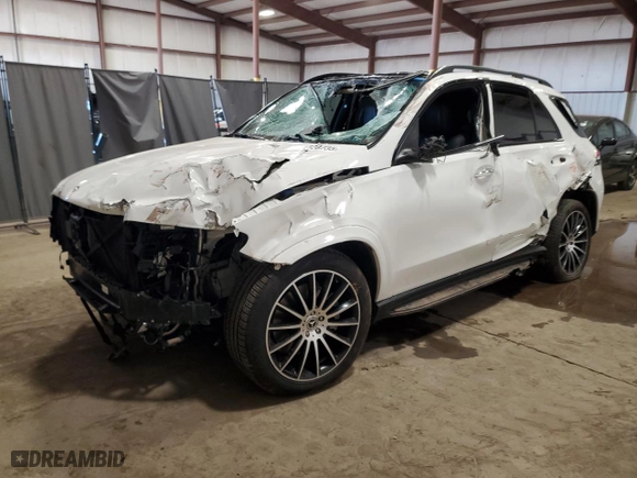 2023 Mercedes-Benz GLE with VIN 4JGFB5KB2PA851216, listed as a Copart auction lot 44528735 with NaN miles and Salvage Title. Bid and sale history available at carsss.com. Image 1.
