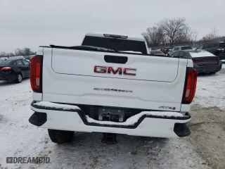2021 GMC Sierra 2500HD AT4 with VIN 1GT49PEY4MF112141, listed as a Copart auction lot 88981925 with 95,803 mi miles and Salvage Title. Bid and sale history available at carsss.com. Image 6.