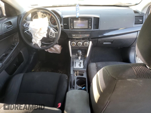 2017 Mitsubishi Lancer ES with VIN JA32U2FU4HU007944, listed as a Copart auction lot 80720234 with 125,105 mi miles and Salvage Title. Bid and sale history available at DreamBid. Image 8.