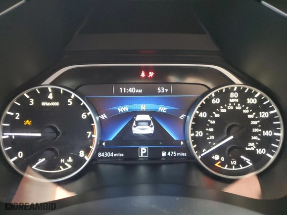 2018 Nissan Murano Platinum with VIN 5N1AZ2MG9JN103513, listed as a Copart auction lot 84492754 with 84,304 mi miles and Salvage Title. Bid and sale history available at carsss.com. Image 9.