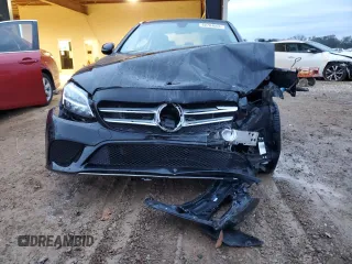 2021 Mercedes-Benz C 300 with VIN W1KWF8EB7MR642434, listed as a Copart auction lot 80704604 with 67,064 mi miles and Salvage Title. Bid and sale history available at carsss.com. Image 5.