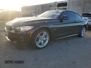 2017 BMW 4 Series 430i xDrive with VIN WBA4R9C3XHK878792, listed as a Copart auction lot 87185944 with 102,929 mi miles and Salvage Title. Bid and sale history available at DreamBid. Image 1.