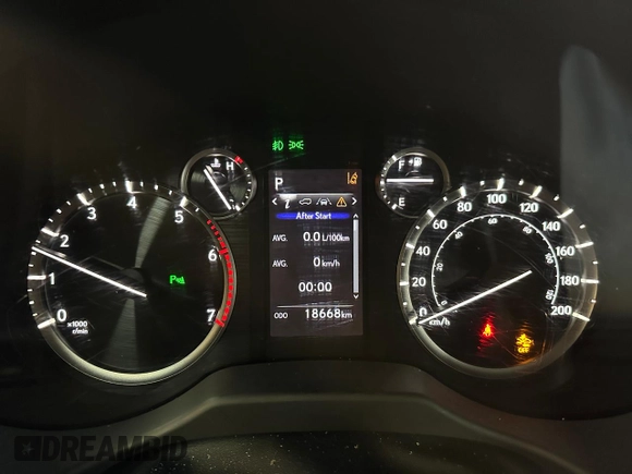 2023 Lexus GX with VIN JTJAM7BX0P5354526, listed as a Copart auction lot 54918225 with 18,668 mi miles and Non Repairable. Bid and sale history available at carsss.com. Image 8.