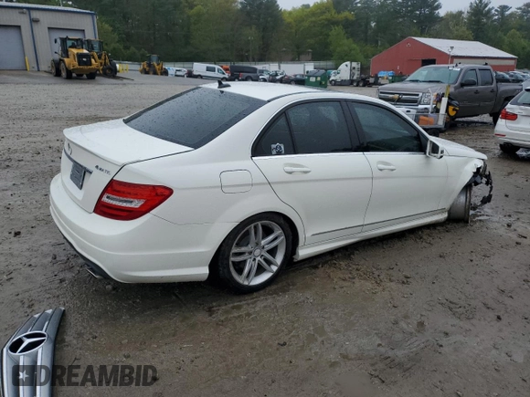 2012 Mercedes-Benz C 300 Sport with VIN WDDGF8BBXCF870761, listed as a Copart auction lot 55396305 with 74,812 mi miles and Clean Title. Bid and sale history available at DreamBid. Image 3.