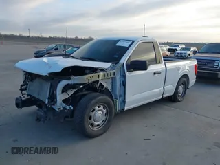 2022 Ford F-150 XL with VIN 1FTMF1C5XNKE03962, listed as a IAAI auction lot 41597950 with 28,296 mi miles. Bid and sale history available at carsss.com. Image 2.