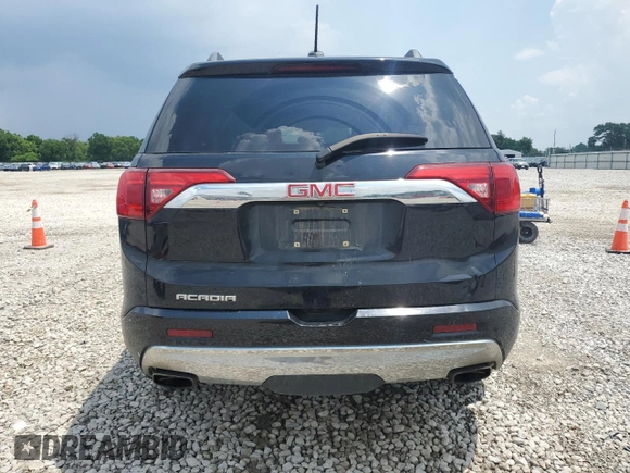 2017 GMC Acadia Denali with VIN 1GKKNPLS9HZ248940, listed as a Copart auction lot 62273455 with 106,016 mi miles and Salvage title. Bid and sale history available at DreamBid. Image 6.