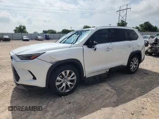2024 Toyota Highlander XLE with VIN 5TDAAAB57RS033460, listed as a Copart auction lot 63442365 with 13,330 mi miles and Salvage title. Bid and sale history available at DreamBid. Image 1.