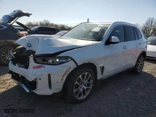 2024 BMW X5 sDrive40i with VIN 5UX13EU02R9T12203, listed as a Copart auction lot 52528925 with 9,919 mi miles and Salvage Title. Bid and sale history available at carsss.com. Image 1.