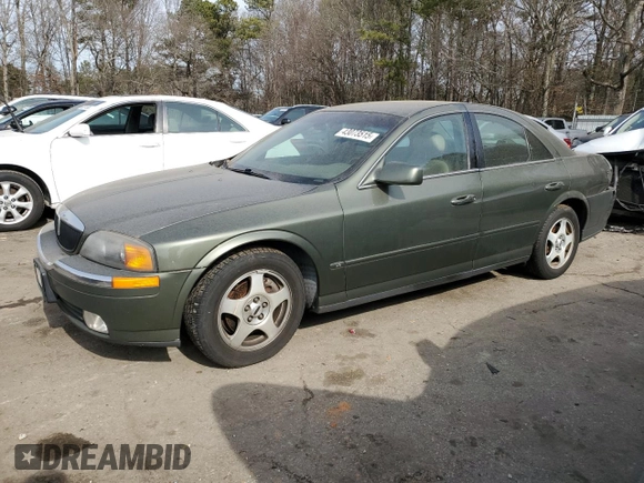 2000 Lincoln LS with VIN 1LNHM86S5YY852576, listed as a Copart auction lot 43073515 with 131,207 mi miles and Salvage Title. Bid and sale history available at carsss.com. Image 1.