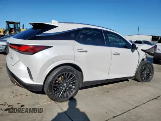 2025 Lexus RX 350 z VIN 2T2BAMBA9SC054114, wystawiony jako Copart lot #47677725 z przebiegiem 1 750 mil mil oraz Czysty tytuł • Clean title. Historia ofert i sprzedaży dostępna na DreamBid. Obrazek 3.