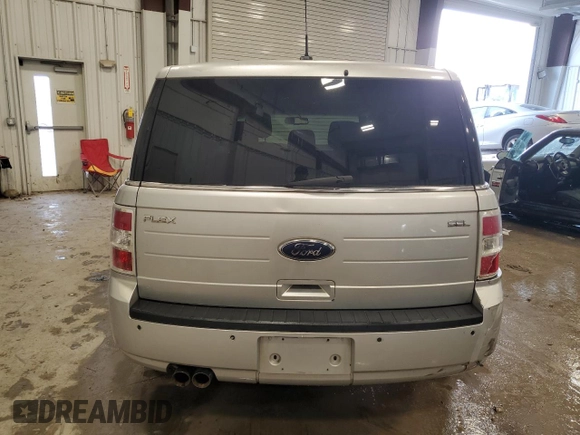 2011 Ford Flex SEL with VIN 2FMGK5CC3BBD15223, listed as a Copart auction lot 43586695 with 190,184 mi miles and Non Repairable. Bid and sale history available at carsss.com. Image 6.