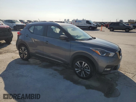 2020 Nissan Kicks SR with VIN 3N1CP5DV7LL519066, listed as a Copart auction lot 53052985 with 45,041 mi miles and Salvage Title. Bid and sale history available at carsss.com. Image 4.