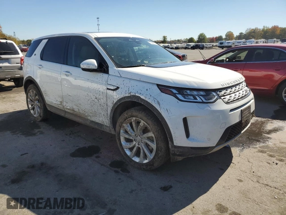 2022 Land Rover Discovery Sport S with VIN SALCJ2FX6NH910912, listed as a Copart auction lot 74996214 with 0 mi miles and Salvage Title. Bid and sale history available at carsss.com. Image 4.