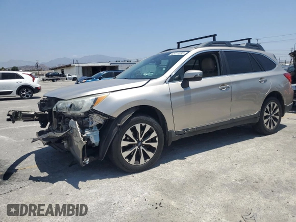2017 Subaru Outback Limited with VIN 4S4BSENC8H3244424, listed as a Copart auction lot 63711535 with 114,960 mi miles and Salvage title. Bid and sale history available at DreamBid. Image 1.