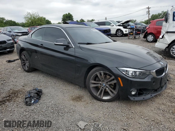 2018 BMW 4 Series 430i xDrive with VIN WBA4Z3C56JEC48743, listed as a Copart auction lot 62464885 with 70,968 mi miles and Salvage title. Bid and sale history available at DreamBid. Image 4.