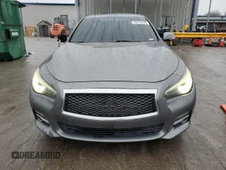 2015 Infiniti Q50 Premium with VIN JN1BV7AP0FM350554, listed as a Copart auction lot 45019465 with 95,069 mi miles and Salvage Title. Bid and sale history available at carsss.com. Image 5.