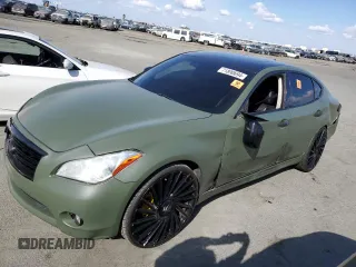 2012 Infiniti M37 with VIN JN1BY1AP5CM332230, listed as a Copart auction lot 71890694 with 172,149 mi miles and Salvage Title. Bid and sale history available at carsss.com. Image 1.