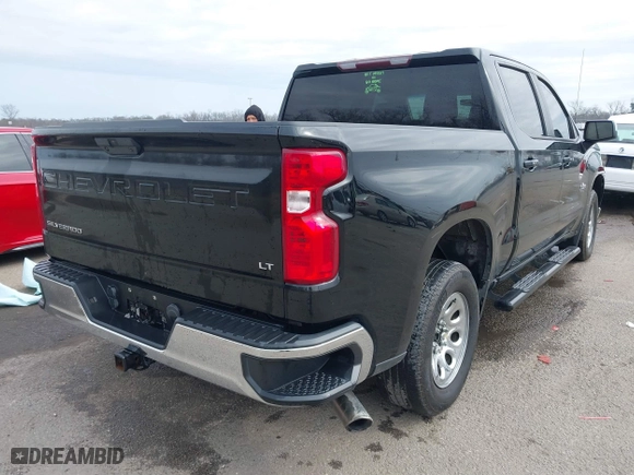 2019 Chevrolet Silverado 1500 LT with VIN 3GCPWCEDXKG114113, listed as a IAAI auction lot 41567949 with 201,043 mi miles. Bid and sale history available at carsss.com. Image 4.