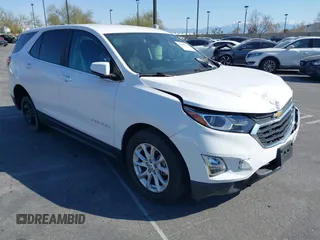 2021 Chevrolet Equinox LT with VIN 3GNAXKEV7ML349799, listed as a IAAI auction lot 41230757 with 13,389 mi miles. Bid and sale history available at carsss.com. Image 1.
