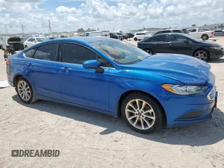 2017 Ford Fusion SE with VIN 3FA6P0H70HR110622, listed as a Copart auction lot 62131415 with 85,233 mi miles and Salvage title. Bid and sale history available at DreamBid. Image 4.
