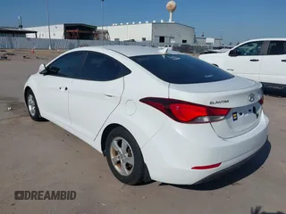 2015 Hyundai Elantra SE with VIN 5NPDH4AE2FH643201, listed as a IAAI auction lot 41966045 with 134,175 mi miles and . Bid and sale history available at DreamBid. Image 3.