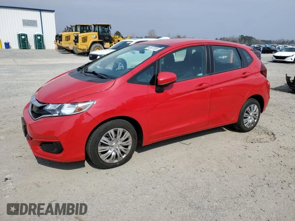 2020 Honda Fit LX with VIN 3HGGK5H48LM720100, listed as a Copart auction lot 48537355 with 30,596 mi miles and Salvage Title. Bid and sale history available at carsss.com. Image 1.