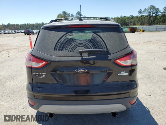 2013 Ford Escape SE with VIN 1FMCU0GX0DUB76108, listed as a Copart auction lot 50599605 with 127,383 mi miles and Salvage Title. Bid and sale history available at carsss.com. Image 6.