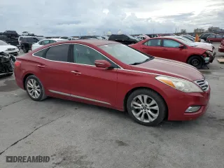 2012 Hyundai Azera with VIN KMHFG4JG2CA167317, listed as a Copart auction lot 74265294 with 135,108 mi miles and Clean Title. Bid and sale history available at carsss.com. Image 4.