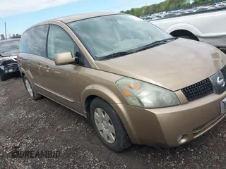 2004 Nissan Quest SE z VIN 5N1BV28U84N306185, wystawiony jako IAAI lot #42200666 z przebiegiem 105 000 mil mil oraz . Historia ofert i sprzedaży dostępna na DreamBid. Obrazek 1.