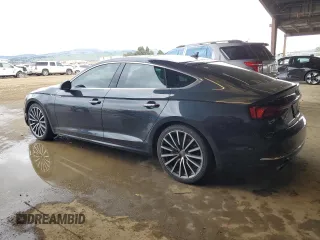 2018 Audi A5 Sportback Premium Plus with VIN WAUBNCF55JA096103, listed as a Copart auction lot 47996515 with 96,337 mi miles and Salvage Title. Bid and sale history available at carsss.com. Image 2.