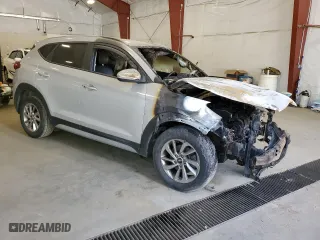 2017 Hyundai Tucson SE Plus with VIN KM8J33A41HU401667, listed as a Copart auction lot 69573664 with 0 mi miles and Salvage Title. Bid and sale history available at carsss.com. Image 4.
