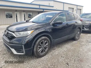 2020 Honda CR-V EX with VIN 2HKRW1H54LH401537, listed as a Copart auction lot 60432145 with 100,674 mi miles and Salvage title. Bid and sale history available at DreamBid. Image 1.
