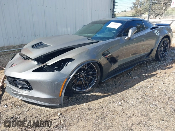 2016 Chevrolet Corvette Z06 1LZ with VIN 1G1YN2D6XG5606247, listed as a IAAI auction lot 41685364 with 23,742 mi miles. Bid and sale history available at carsss.com. Image 18.