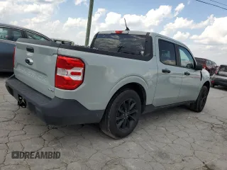 2022 Ford Maverick XL with VIN 3FTTW8F98NRA12937, listed as a Copart auction lot 52389655 with 47,976 mi miles and Salvage Title. Bid and sale history available at DreamBid. Image 3.