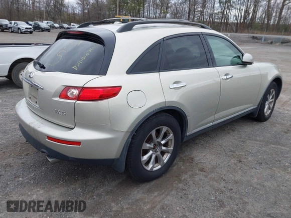 2008 Infiniti FX z VIN JNRAS08W08X203724, wystawiony jako IAAI lot #41714315 z przebiegiem Nie podano mil oraz . Historia ofert i sprzedaży dostępna na DreamBid. Obrazek 4.