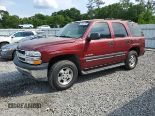 2001 Chevrolet Tahoe LS z VIN 1GNEC13T21J188189, wystawiony jako Copart lot #54394105 z przebiegiem 383 066 mil mil oraz Szkoda całkowita • Salvage title. Historia ofert i sprzedaży dostępna na DreamBid. Obrazek 1.