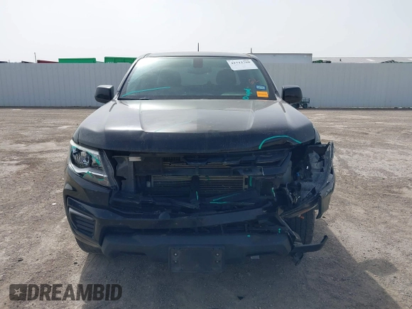 2021 Chevrolet Colorado 2WD LT with VIN 1GCGSCEN4M1141667, listed as a IAAI auction lot 41712760 with 105,905 mi miles. Bid and sale history available at carsss.com. Image 12.