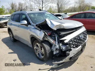 2023 Hyundai Santa Fe SEL with VIN 5NMS24AJ6PH639057, listed as a Copart auction lot 50362424 with 5,091 mi miles and Salvage Title. Bid and sale history available at carsss.com. Image 4.
