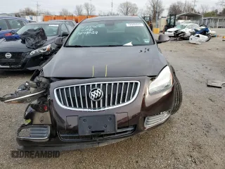 2011 Buick Regal CXL Turbo TO2 with VIN W04GW5EV2B1141688, listed as a Copart auction lot 38987004 with 30,101 mi miles and Salvage Title. Bid and sale history available at DreamBid. Image 5.