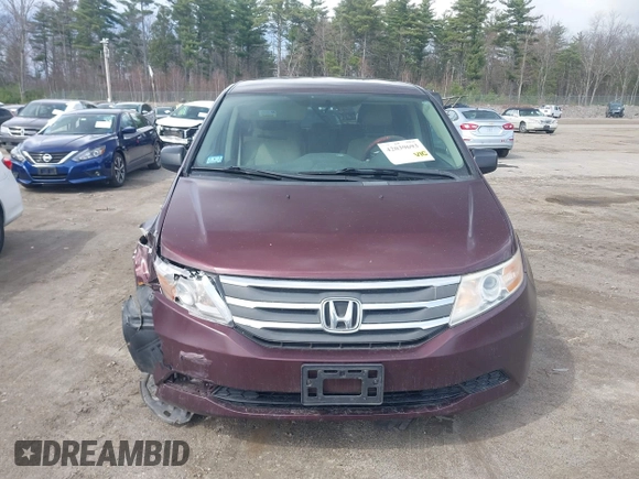2013 Honda Odyssey LX with VIN 5FNRL5H26DB010444, listed as a IAAI auction lot 42039693 with 173,863 mi miles and . Bid and sale history available at carsss.com. Image 12.