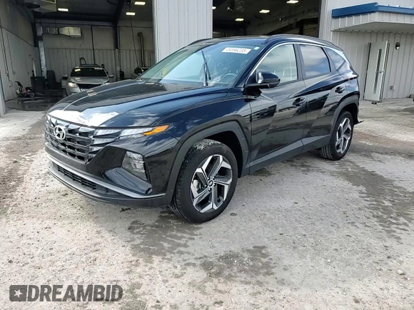 2024 Hyundai Tucson SEL with VIN 5NMJBCDE4RH424204, listed as a Copart auction lot 49596235 with 14,847 mi miles and Salvage Title. Bid and sale history available at carsss.com. Image 14.
