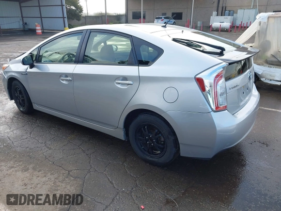 2015 Toyota Prius Four with VIN JTDKN3DUXF0482915, listed as a IAAI auction lot 41827372 with 125,830 mi miles. Bid and sale history available at carsss.com. Image 3.
